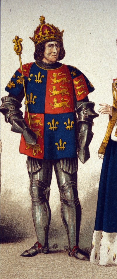 イングランド王、リチャード3世（1452〜1485）の肖像。 作： Unknown artist