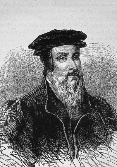 フランスのプリンター、ロベール・エスティエンヌ（1503～1559年）の肖像。 作： Unknown artist