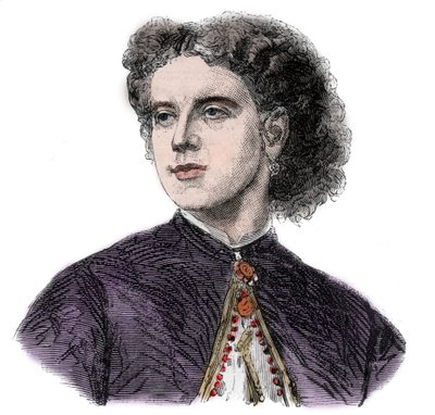 ロジーヌ・ブロッホ（1844-1891）の肖像 フランスのメゾ・ソプラノ歌手 作： Unknown artist