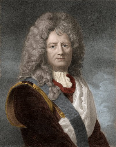 フランスの牧童であるセバスチャン・ザ・プレストル・ロード・オブ・ヴォーバン（1633-1707）の肖像 - Sebastien Le Prestre De Vauban (1633-1707) 作： Unknown artist