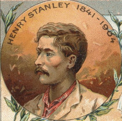 Sir Henry Morton Stanley (1841-1904) イギリスの探検家の肖像。 作： Unknown artist