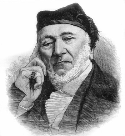 モーゼス・モンテフィオーレ卿（1784-1885）の肖像 イタリア出身のイギリスの銀行家・慈善家 1885年の刻印。 作： Unknown artist