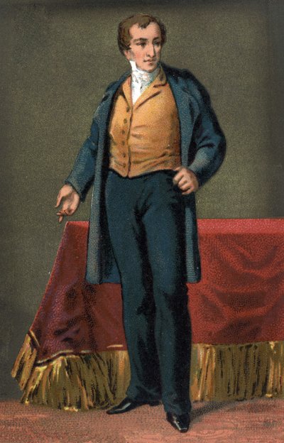 ロバート・ピール卿（1788-1850）の肖像。 作： Unknown artist