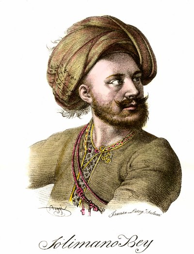 オスマン帝国のスルタン、ソリマン（スレイマン）1世（1494-1566）の肖像" 作： Unknown artist