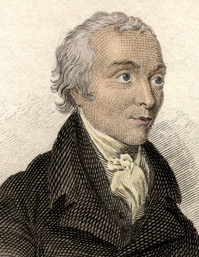 イギリスの政治家、スペンサー・パースヴァル（1762-1812）の肖像。 作： Unknown artist