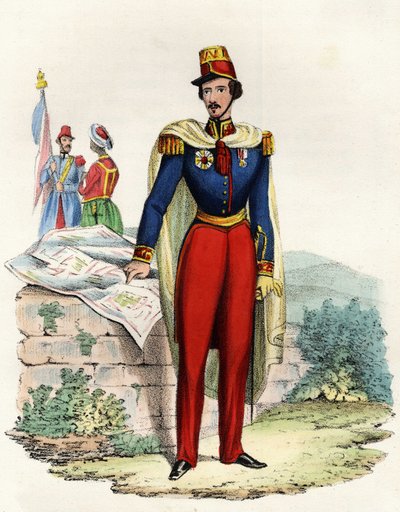 トーマス・ロベール・ブジョー（1784-1849）の肖像。Storia d