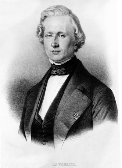 ウルバン・ル・ヴェリエ（1811-1877）の肖像 作： Unknown artist