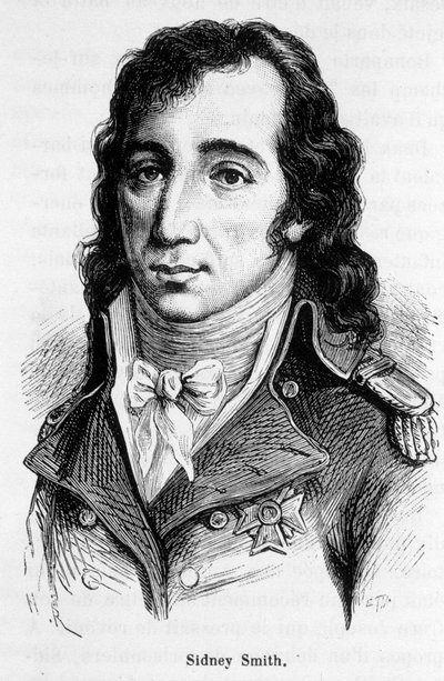 ウィリアム・シドニー・スミス(1764-1840)の肖像。 作： Unknown artist