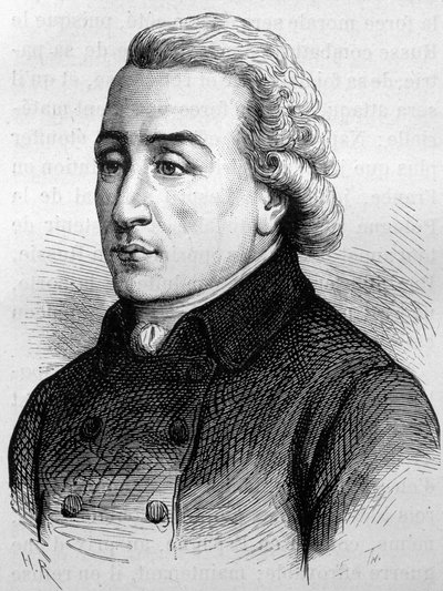 プラット修道院長（1759年〜1837年）の肖像。19世紀末、H.Martinの「Histoire de France」に掲載された版画。 作： Unknown artist