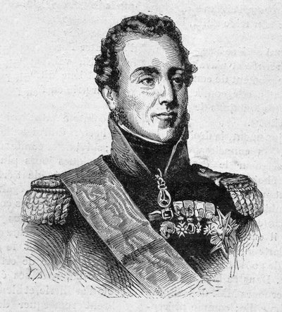 アングレーム公爵の肖像 ルイ・アントワーヌ・ダルトワ（またはルイ・ド・フランス）（1775-1844年） - 「Les Contemporains」誌、19世紀末 作： Unknown artist