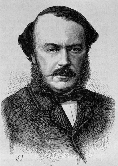 ペルシニー公爵（1808〜1872年）の肖像。H.Martinの「Histoire de France」に掲載された19世紀末のエングレーヴィング。 作： Unknown artist