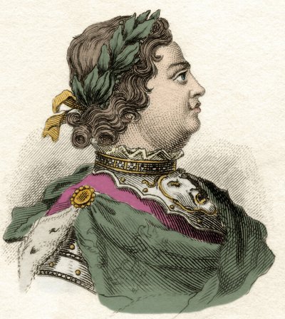 皇帝ピョートル1世（1672-1725）の肖像（Portrait of the Emperor I I the Great）」です。 作： Unknown artist
