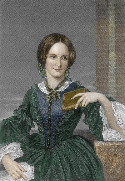 英国の小説家シャーロット ブロンテの肖像 (1816-1855) (英国の作家シャーロット ブロンテの肖像) 彫刻 19 世紀 個人蔵 作： Unknown artist