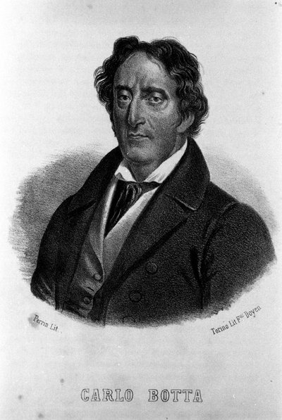 イタリアの医師であり政治家でもあったカルロ・ボッタ（1766-1837）の肖像。 作： Unknown artist