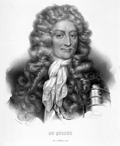 フランスの船乗り、アブラハム・デュケイン侯爵の肖像（1610-1688年 作： Unknown artist