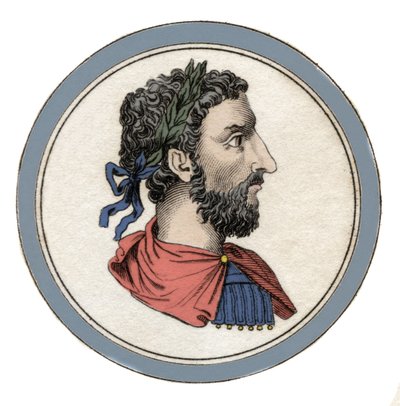 ローマ皇帝マルクス・アウレリウス（カエサル・マルクス・アウレリウス・アントニヌス・アウグストゥス）の肖像（121-180年 作： Unknown artist