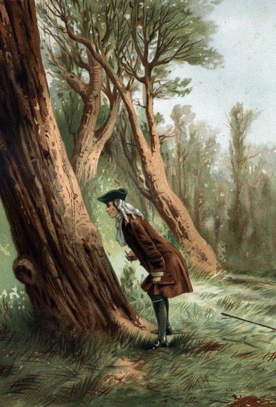 René Antoine Ferchault de Réaumur (1683-1757) フランスの物理学者・自然科学者で、イータイユのモラルを研究していた。 作： Unknown artist