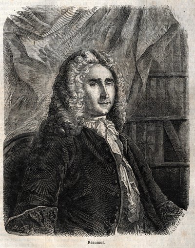 ルネ・アントワーヌ・フェルショー・ド・レオーミュールフランスの物理学者・自然科学者 1683-1757 作： Unknown artist
