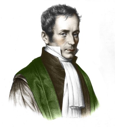 ルネ・テオフィル・ヒヤシント・ラエンネック（1781-1826）、フランスの医学者 作： Unknown artist