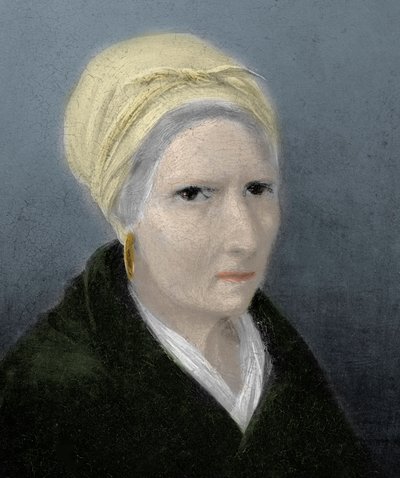 Rosa Raimondi (1776-1852) Giuseppe Garibaldiの母 - 無名の絵画の後に描かれたドローイング。 作： Unknown artist