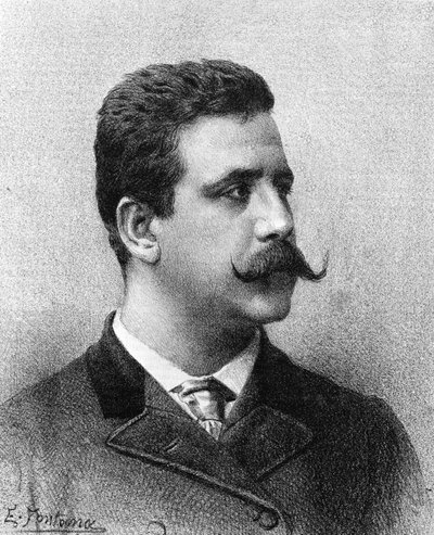 ルッジェーロ・レオンカヴァッロイタリアの作曲家（1858年～1919年）。 作： Unknown artist