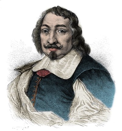 Samuel de Champlain (1567 - 1635) - サミュエル・ド・シャンプランの肖像 (1567 - 1635) フランスのアメリカ大陸における探検家 -。 作： Unknown artist
