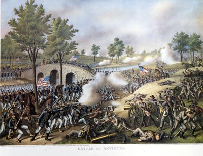 分離独立戦争（1861～1865年）またはアメリカ南北戦争：9月17日 作： Unknown artist