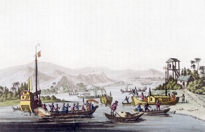 Cochinchineから出荷します。パリ装飾美術図書館の「古代と現代の衣装 作： Unknown artist