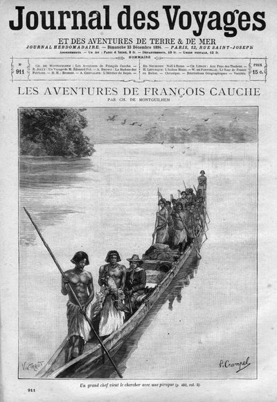 フランソワ・コーシュ（1606年頃～1638年以降）の冒険 17世紀のフランスの探検家で、日本では、19世紀末から20世紀初頭にかけて、日本の探検家が活躍しました。 作： Unknown artist