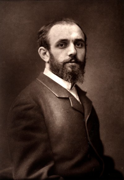 1881年のパリサロンで撮影されたアーティストノルベルトゴエヌテ 作： Unknown