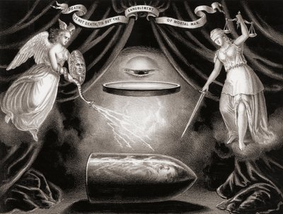リンカーンを殺した弾丸（刻印） 作： Unknown artist