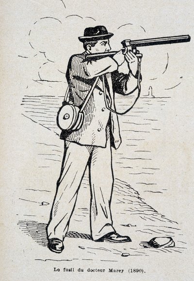 エティエンヌ・ジュール(Etienne-Jules)・マレー博士のライフル(1890年) 作： Unknown artist
