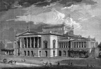 ライプツィヒの劇場、ベルリンの建築家ラングハウスによる建設開始。1866年8月25日、「L