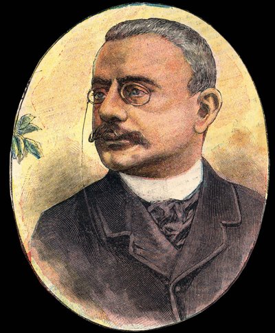 Theophile Delcassé、1898年から1905年まで外務大臣。 作： Unknown artist