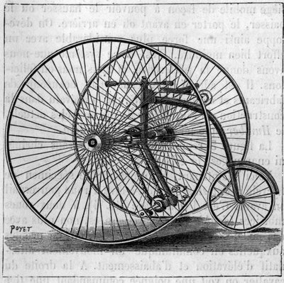 イギリス・ロンドンで開催されたスタンレークラブ展の三輪車 作： Unknown artist