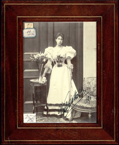 ヴィクトリア・メリタ・デ・ザクセン・コブルク・ゴータ - Princess Victoria Melita de Saxe-Coburg and Gotha (1876-1936), Anonymous.シルバーゼラチン写真 作： Unknown artist