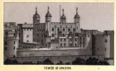 ロンドン塔の眺め、旧刑務所、イギリス 作： Unknown artist