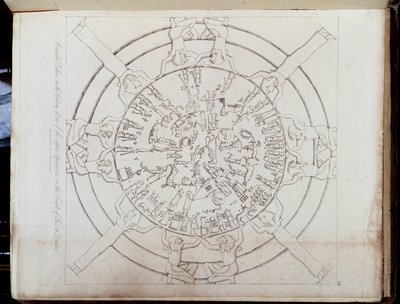 古代・現代エジプト」のゾディアック。ハミルトンアトラス" 作： Unknown artist