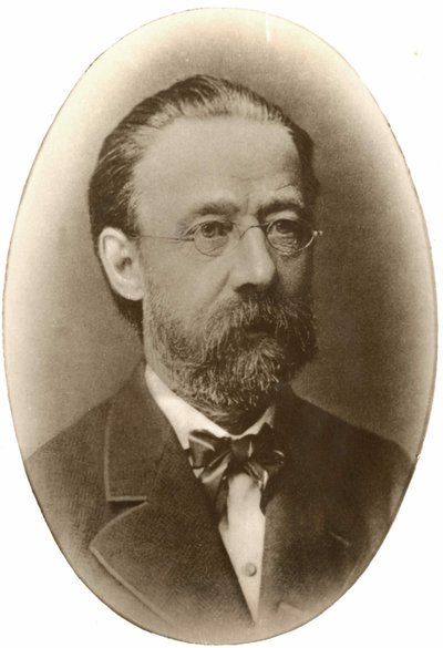 チェコの作曲家・ピアニスト、ベドリッチ・スメタナ（1824-1884）の肖像。 作： Unknown artist
