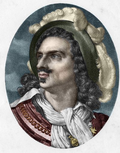 クロード・フォルバン（騎士、当時のフォルバン伯爵）の肖像。フランスのウィングリーダー（1656年から1733年）。 作： Unknown artist