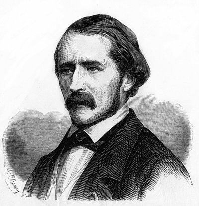 Emile Saisset（フランスの哲学者）の肖像。1814-1863. 作： Unknown artist