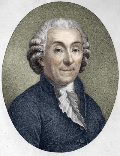 ガブリエル・ボノン・ド・マーブルの肖像。フランスの道徳家、歴史家、経済学者（1709年～1785年）。 作： Unknown artist
