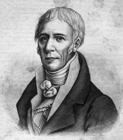 ジャン・バティスト・ラマルク（1744-1829）の肖像。- 19世紀後半の「Les Contemporains」誌に掲載。 作： Unknown artist