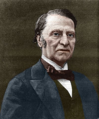 フランスの政治家・歴史家であるルイ・ブラン（1811-1882）の肖像。 作： Unknown artist
