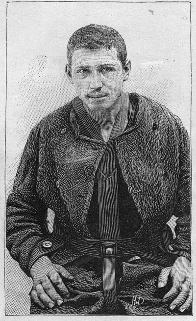 サディ・カルノー大統領（1837-1894）を暗殺した無政府主義者カセリオ・サント。 作： Unknown artist