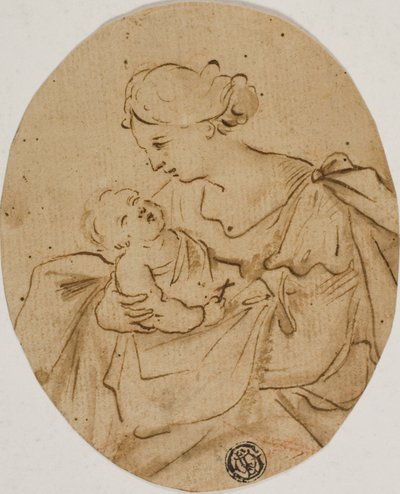 聖母子 作： Unknown Italian