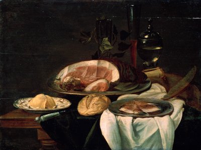 「静物」、1650年。 作： Unknown Old Master