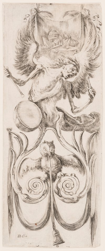 版画《装飾品またはグロテスク（グロテスク装飾品）》1653年頃 作： Unknown artistUnknown artist