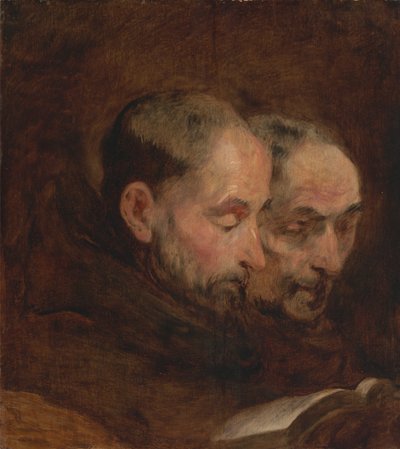 A Copy after a Painting Traditionally Attributed to Van Dyck of Two Monks Reading   1433593   ja       japanese Successfully Translated  Original: Cuivre - American copper butterfly (Lycaena hypophlaea) Translat: Cuivre - American copper butterfly (Lycaena 作： Unknown artist