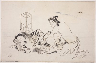 春画アルバムの一枚 作： Unknown artist